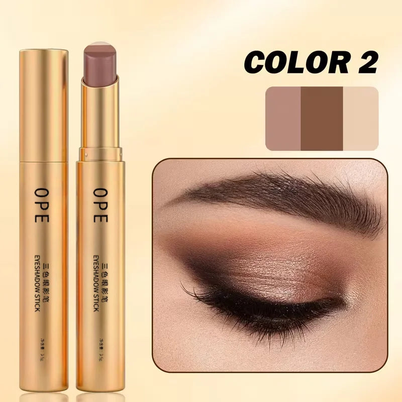 TriGlow™ 3-in-1 Eyeshadow Stick — One-Swipe Eye Makeup
