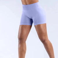 DYF Impact Seamless Sports Shorts Women Booty Yoga Shorts Quick Drying Fitness Tights Solid Workout Scrunch Customizable Lable