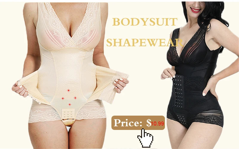 Ribbed Tummy-Control Bodysuit