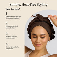 CurlCloud™ Hairband 🎀✨ — Heat-Free Waves Overnight