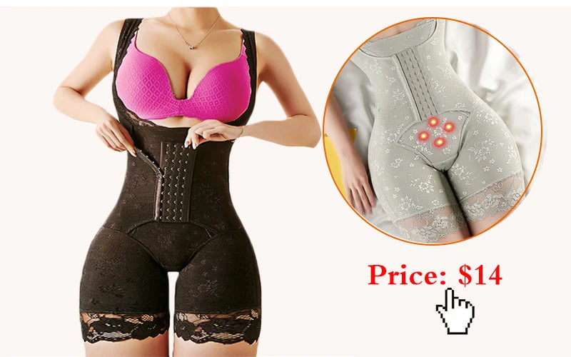 Ribbed Tummy-Control Bodysuit