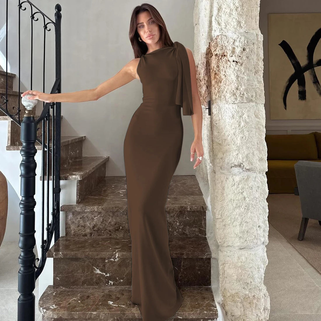 Celine Bodycon Maxi Dress