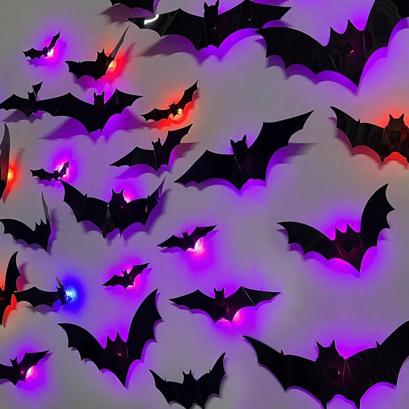 BatGlow Bat Night Light — Spooky Halloween Wall Decor