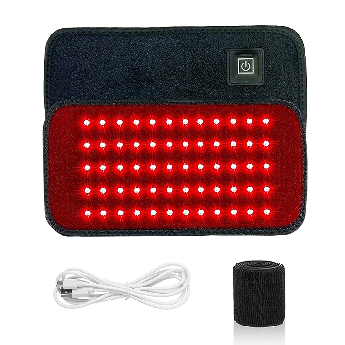 Infrared Therapy Belt — Red Light Heat Wrap for Back & Waist