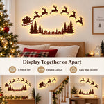 JollyRide™ Wall Décor 🎅🦌 — Bring Santa’s Sleigh to Life