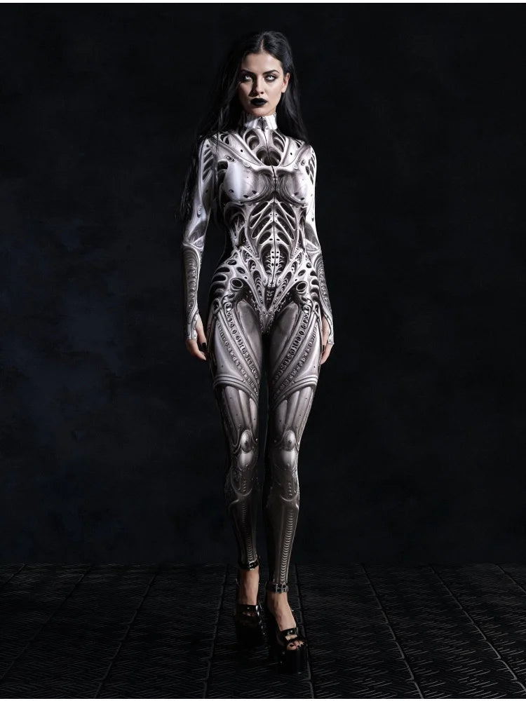 Punk Cosplay Halloween Bodysuit
