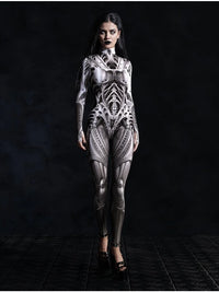 Punk Cosplay Halloween Bodysuit