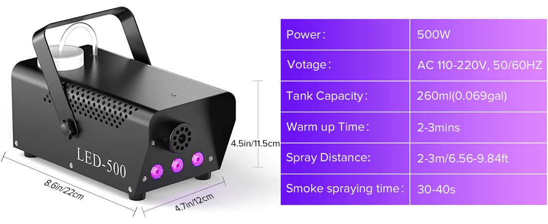 LED Fog Machine