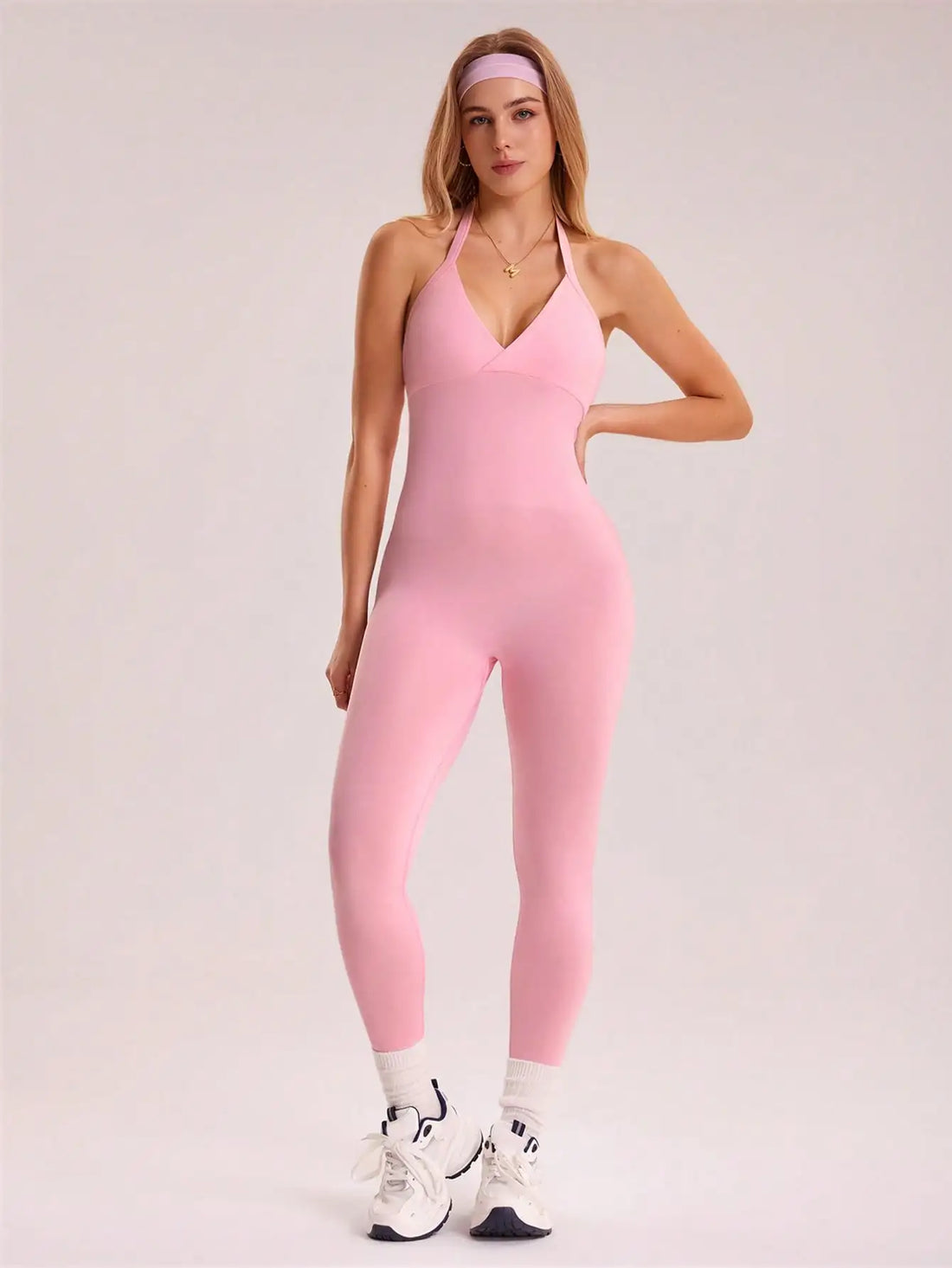 Pocket Vest Sports Jumpsuit