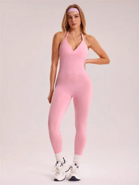 Pocket Vest Sports Jumpsuit