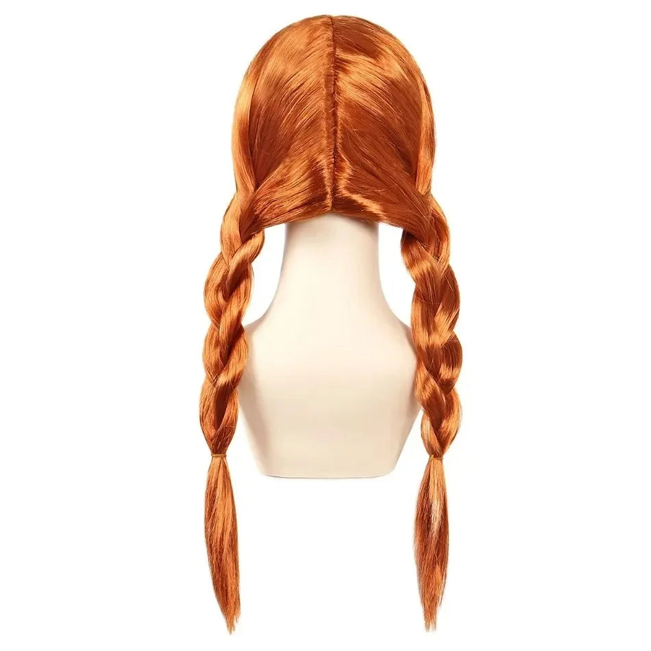 Platinum Braided Cosplay Wig