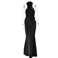 Selene Satin Maxi Dress