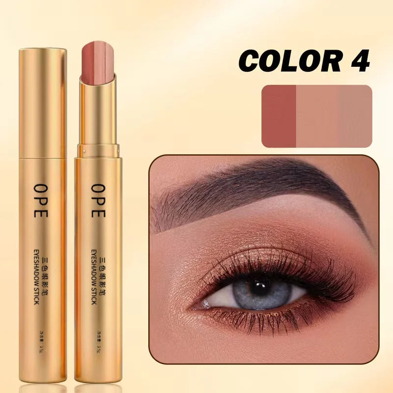 TriGlow™ 3-in-1 Eyeshadow Stick — One-Swipe Eye Makeup