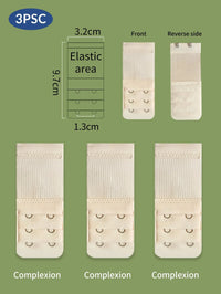 3-Hook Bra Extender Set