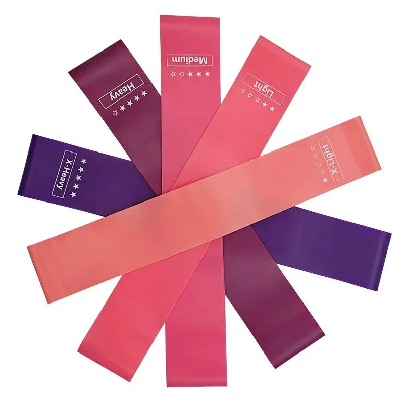 Latex Resistance Bands for Women – Yoga, Pilates & Gym Bands
