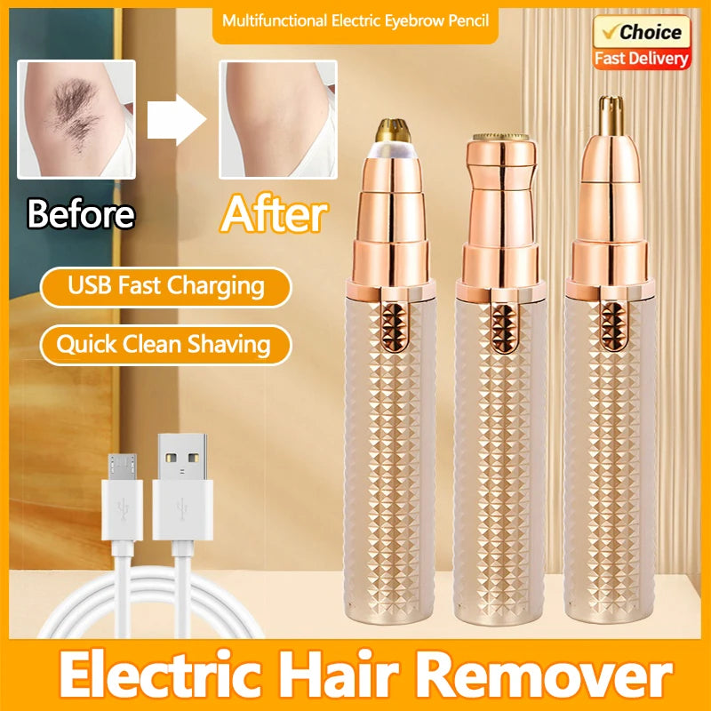 BrowSwift™ Trimmer ✨💖 — Precise Grooming Anywhere