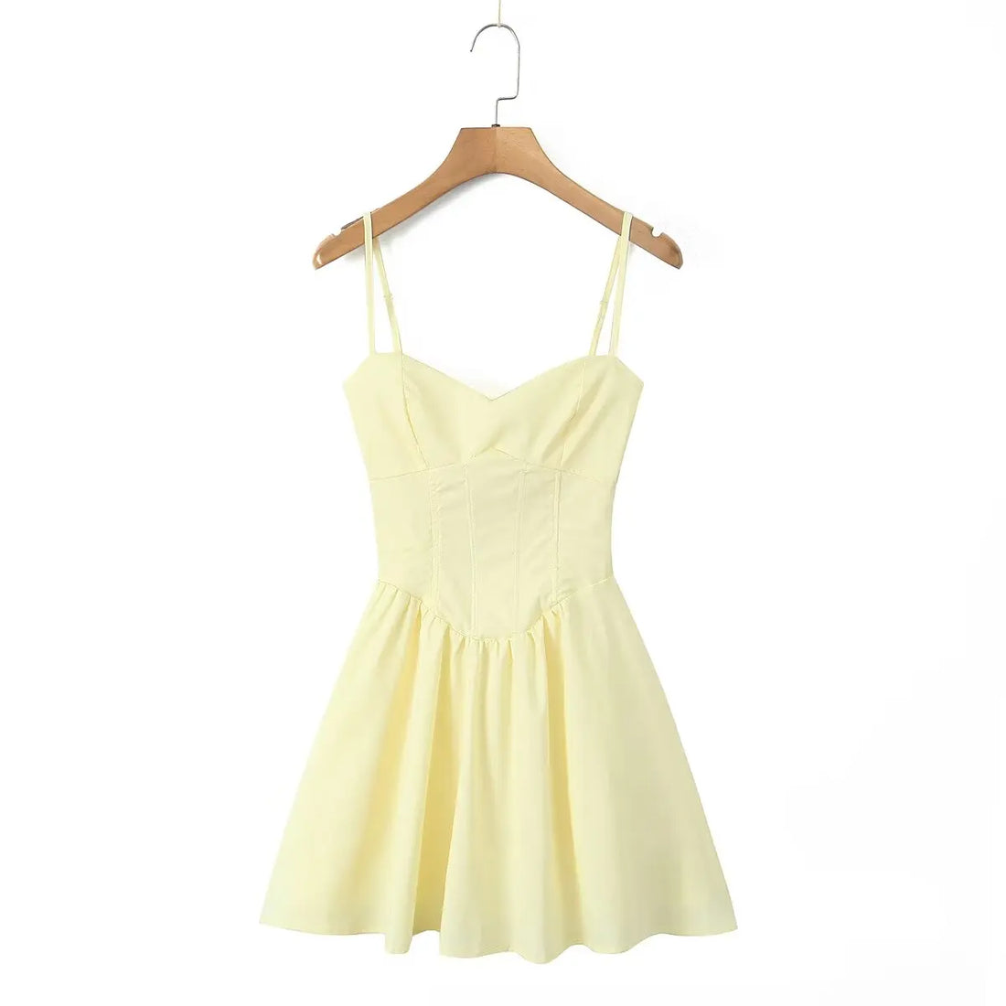 Soleil Fit & Flare Mini Dress