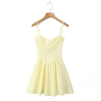 Soleil Fit & Flare Mini Dress