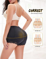 Padded Lace Butt-Lift Shorts
