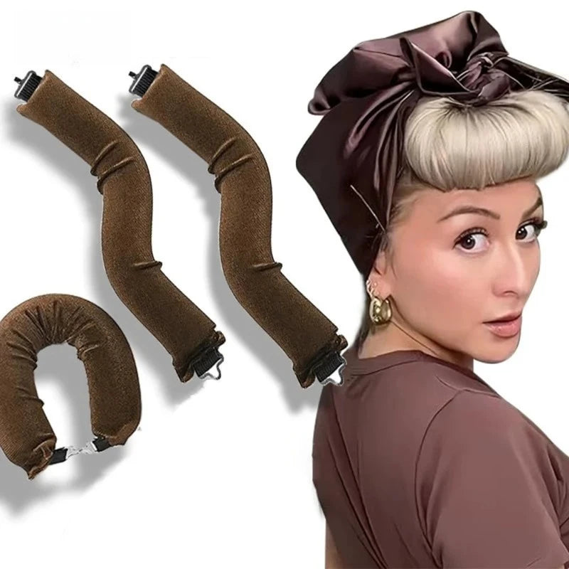 Heatless Hair Curling Rods