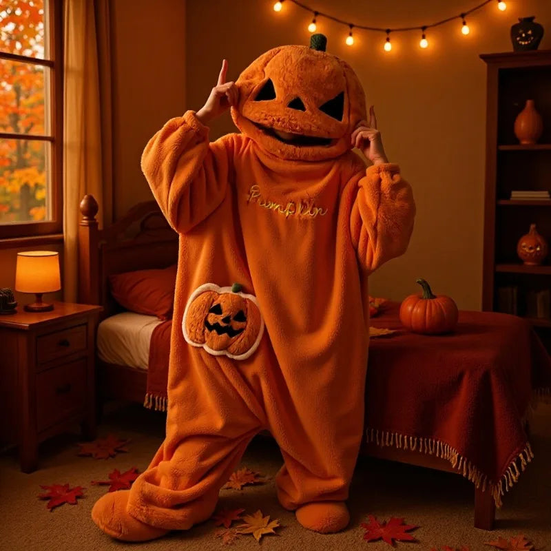 PumpkinCuddle Pumpkin Onesie — Cosy Halloween Costume