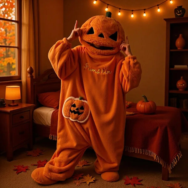 PumpkinCuddle Pumpkin Onesie — Cosy Halloween Costume