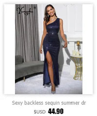 Rhinestone Backless Maxi Party Dress – Summer Evening Gown