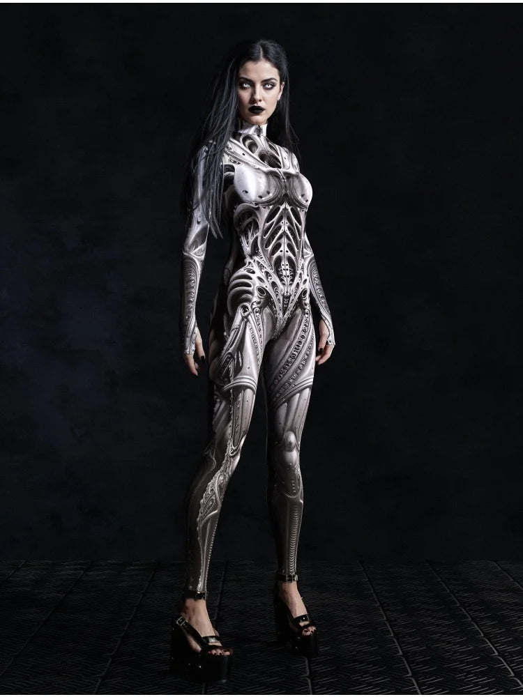 Punk Cosplay Halloween Bodysuit
