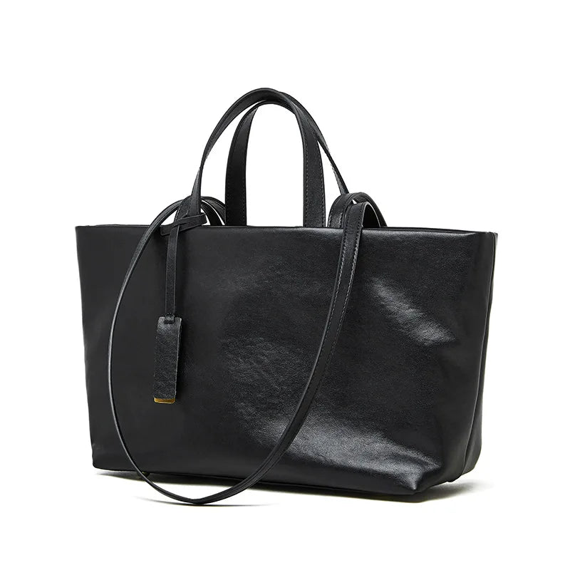 XMESSUN New Trendy Soft Leather Underarm Shoulder Tote Bag for Women,Fashion Designer Female Large Capacity Crossbody Bag INS