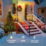 SyncGlow™ Tree Lights 🎄🎶 — App-Controlled RGB Music Sync