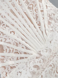 Strapless Lace Mini Dress