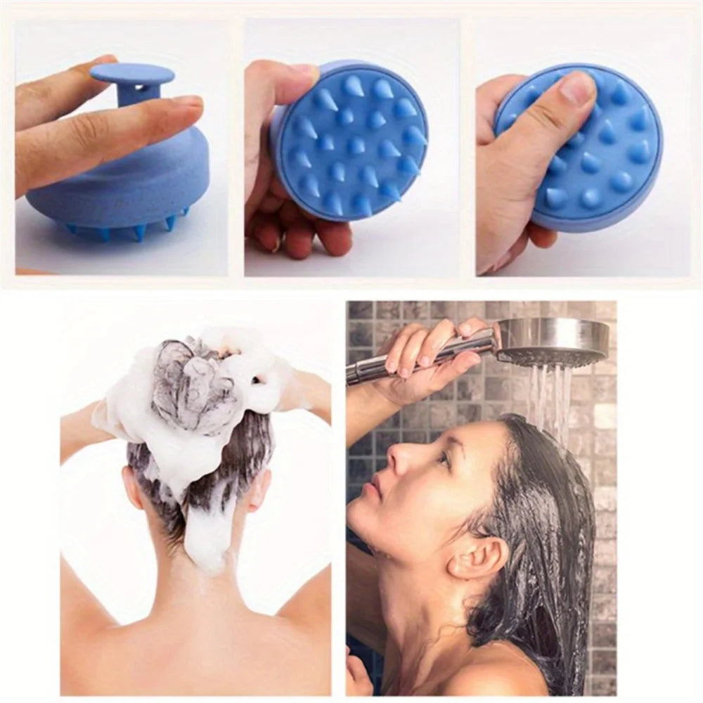 Soft Silicone Shampoo & Scalp Brush