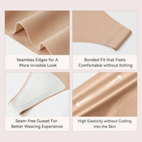 Enigmae Invisible Anti-Camel Toe Thong — Low Rise
