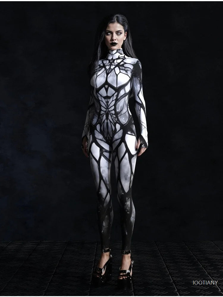 Punk Cosplay Halloween Bodysuit