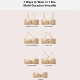 Front-Buckle Strapless Bra