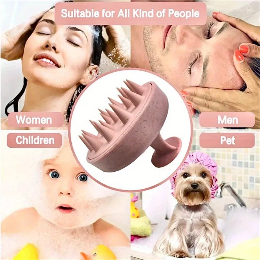 Soft Silicone Shampoo & Scalp Brush