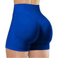 High-Waist Yoga Running Shorts