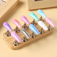 Magnetic Nail Practice Stand Strong Magnetic Nail Tips Holder Practice Display Nail Fake Nail Display Stand Set Holders Manicure