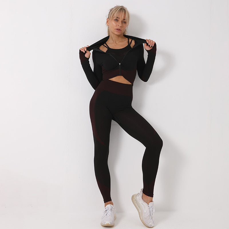 StudioThree™ Seamless 3-Piece Gym Set