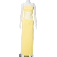 The Solid Color Spaghetti Strap Dress — women’s Dress, ENIGMAE