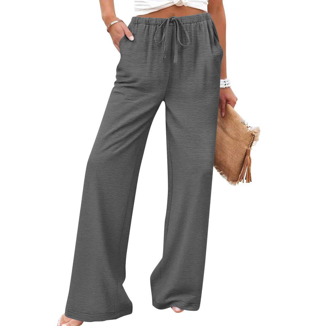 DayWide™ Drawstring Wide-Leg Pants