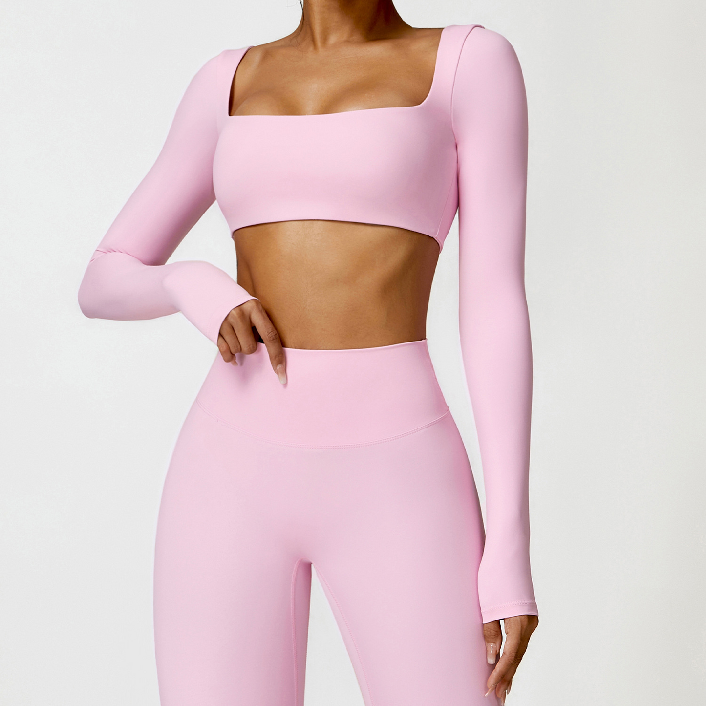 Langärmelige Sportkleidung