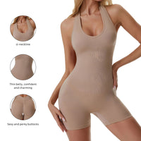 FlexSculpt™ Backless Yoga Shapewear Bodysuit