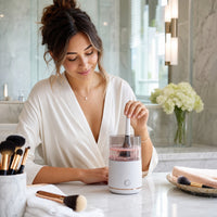 Lifestyle — makeup brush cleaner routine