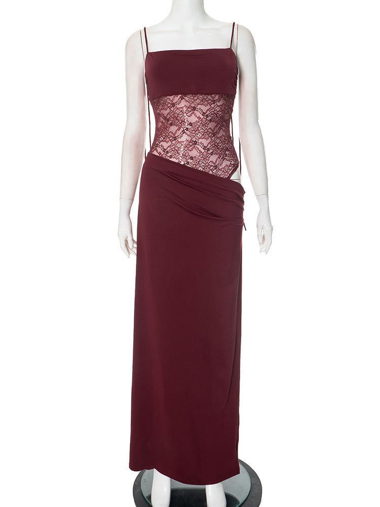 The Solid Color Spaghetti Strap Dress — women’s Dress, ENIGMAE