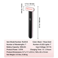 RayWand™ 7-Color Red Light Therapy Wand