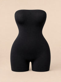 BareBand™ Off-Shoulder Bandeau Shapewear Bodysuit — ENIGMAE hero