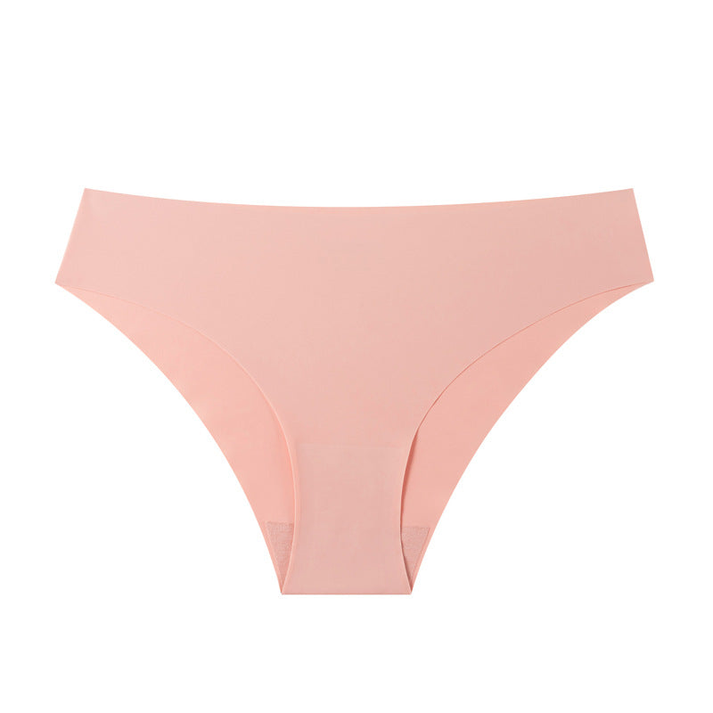 Seamless Breathable Womens Low-Waist Panties