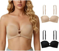 Convertible Strapless Push Up Bra