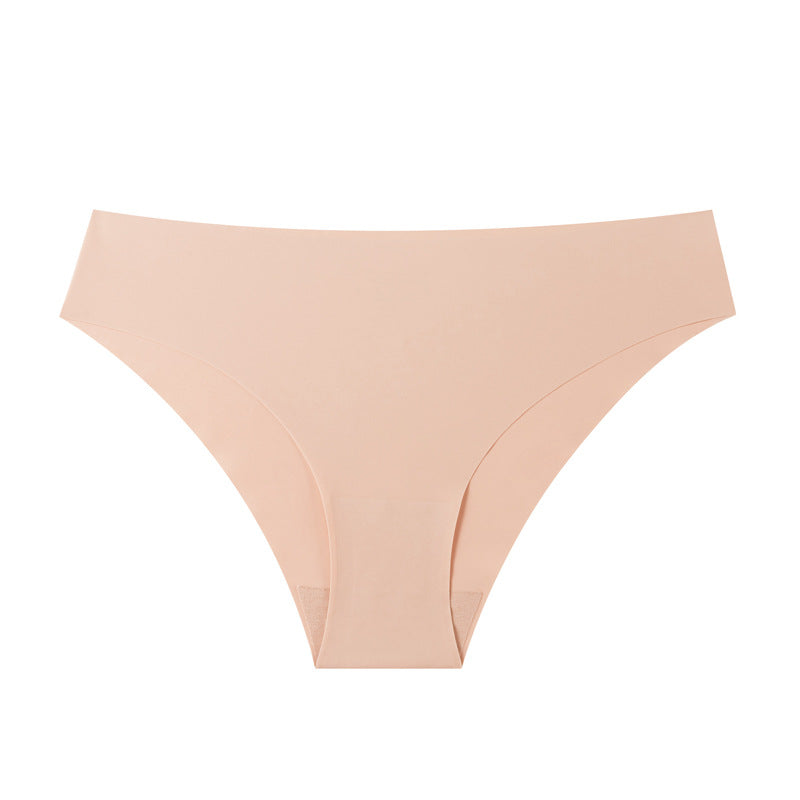 Seamless Breathable Womens Low-Waist Panties